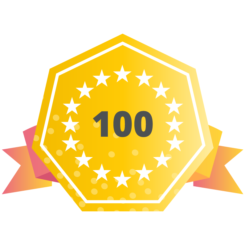 100 Kudos Received