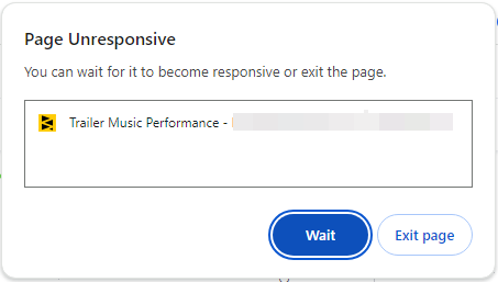 Sisense page unresponsive.PNG