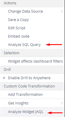Analyze SQL Query vs Visualize JAQL | Sisense